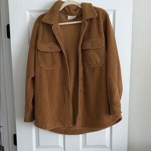Universal Thread Brown Sherpa Jacket